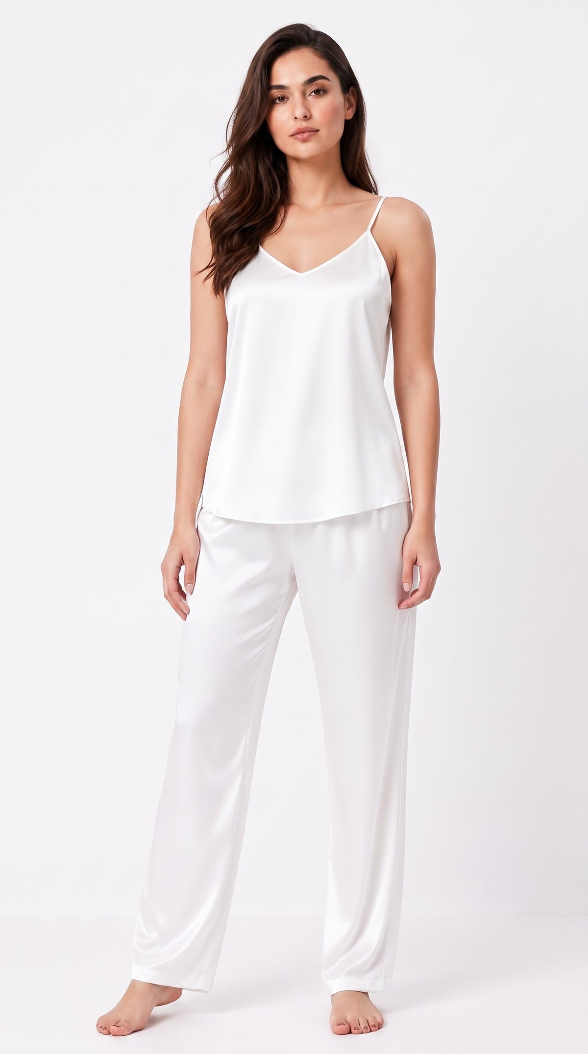 Cami Silk - White