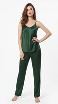 CAMI SILK - GREEN