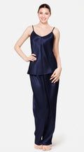 Cami Silk - Navy