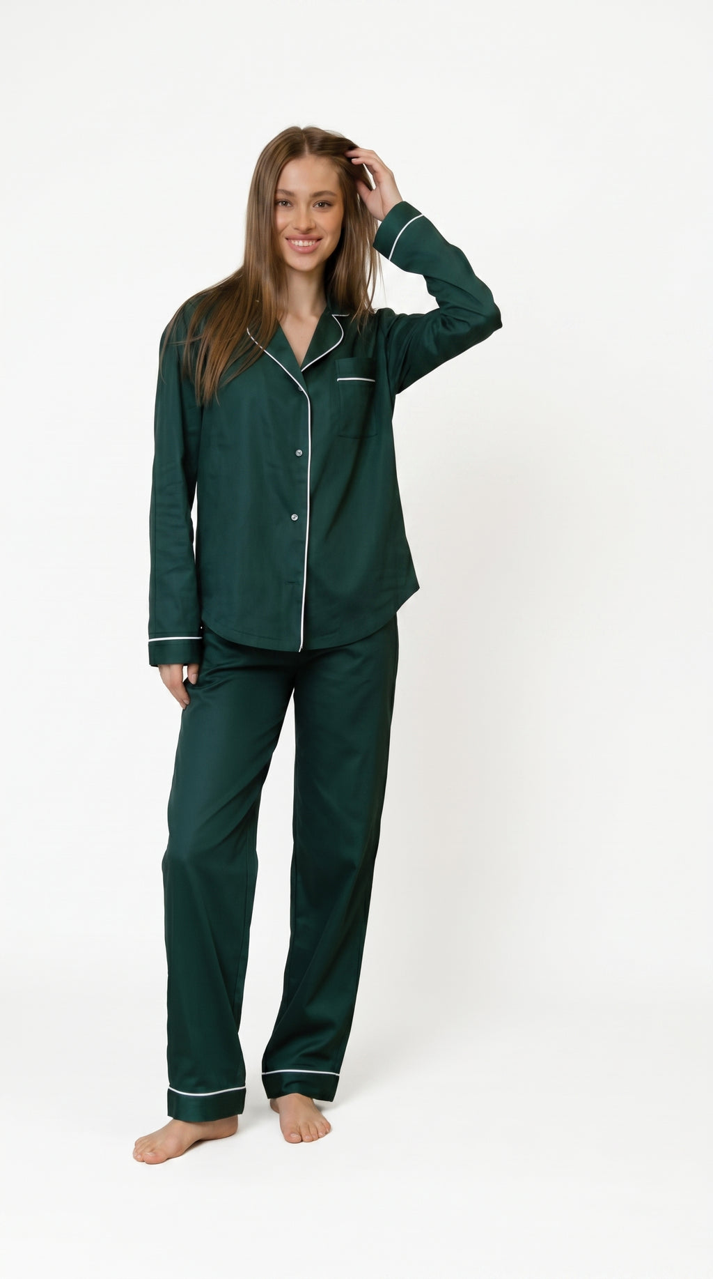 PLAIN SILK - EVERGREEN