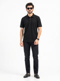 Premium Classic Polo T-Shirt - Black