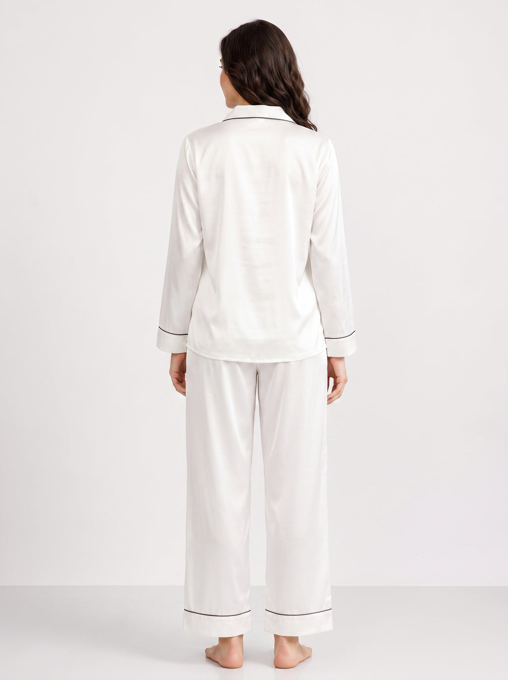 PLAIN SILK - WHITE