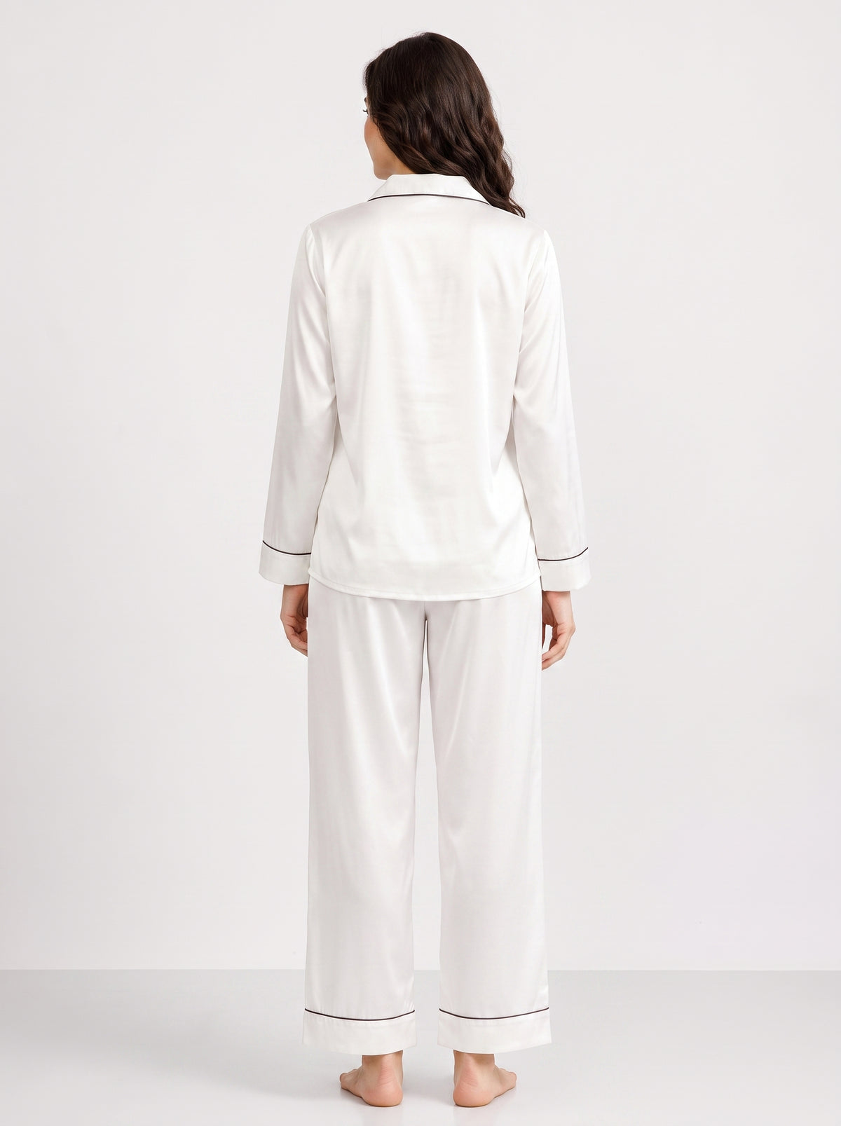 PLAIN SILK - WHITE