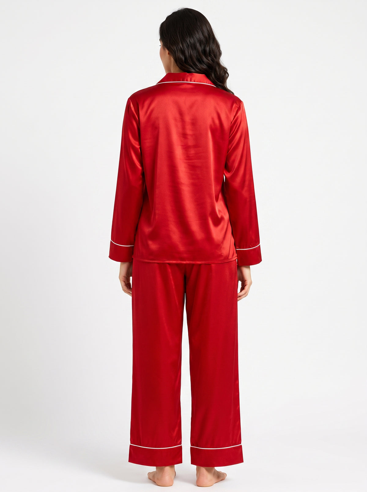 PLAIN SILK - RED