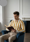 Premium Polo's Full - Mustard White