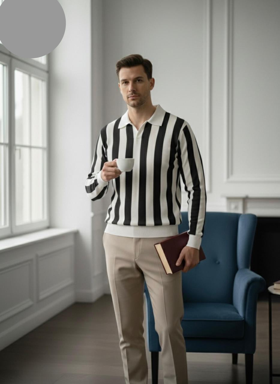 Premium Polo's Full - Black White