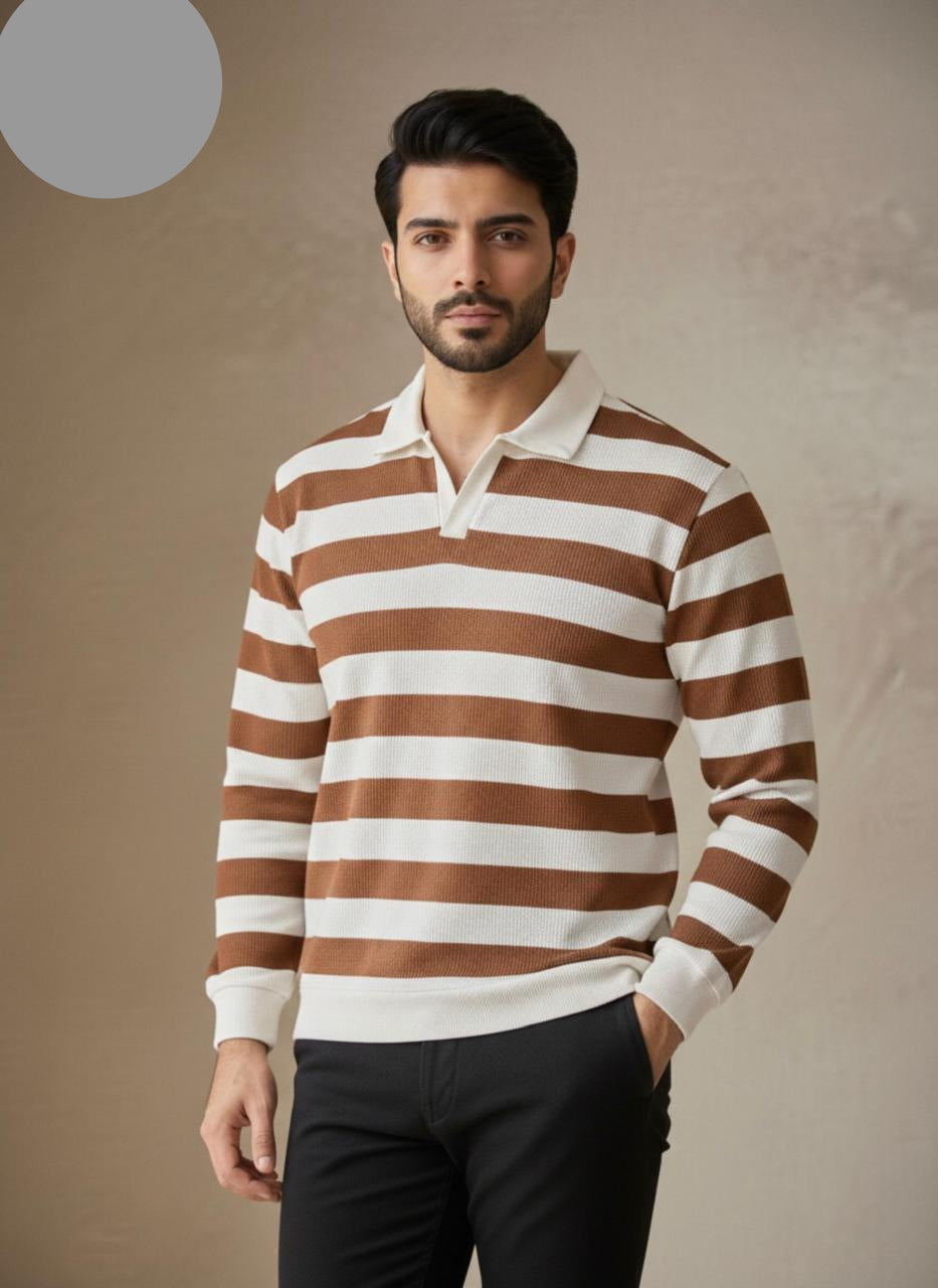 Premium Polo's Full - Brown White