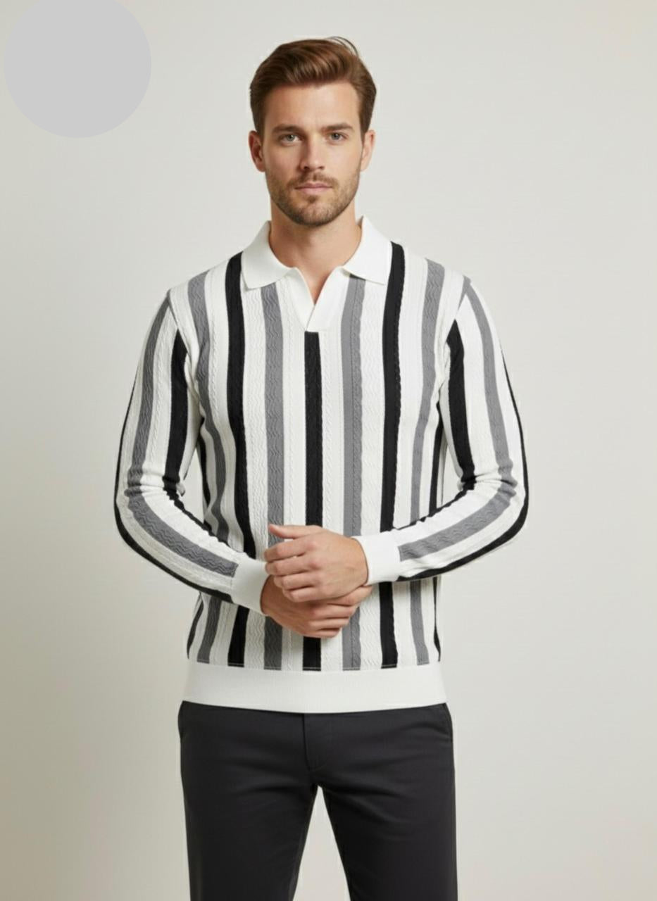 Old Money Style - Textured Polo