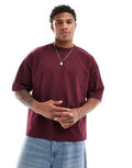 Plain Drop Shoulder - Maroon