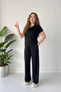POLO TRACK SUIT - BLACK