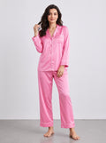 PLAIN SILK - DARK PINK