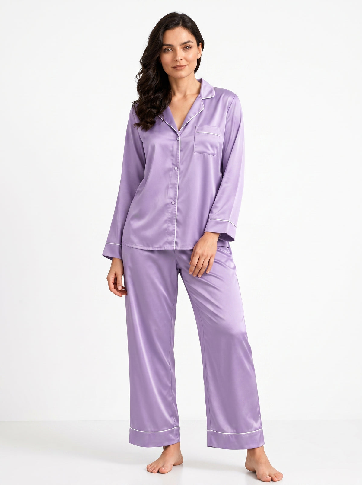 PLAIN SILK - LILAC