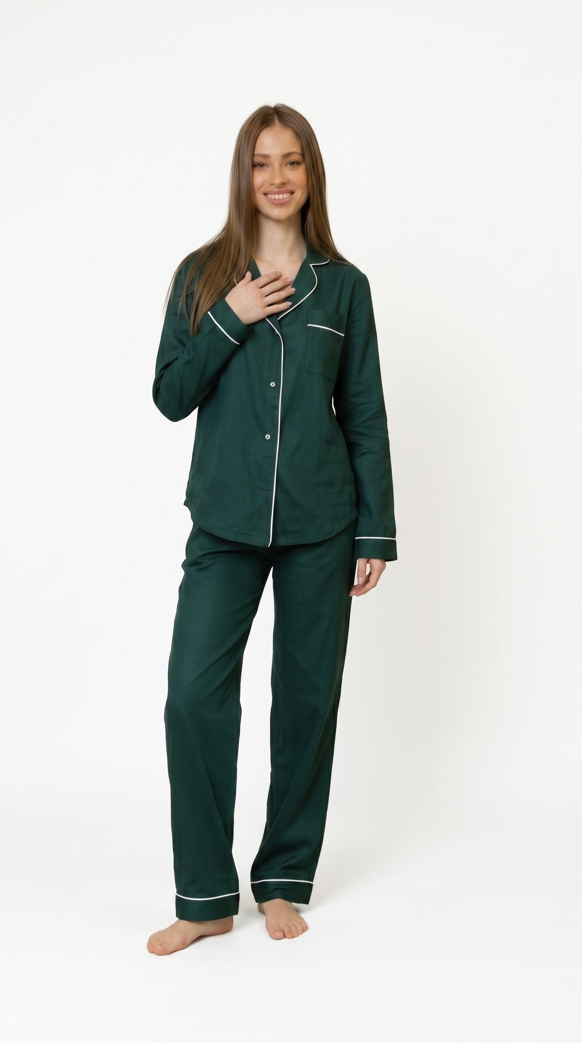 PLAIN SILK - EVERGREEN